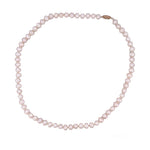 Load image into Gallery viewer, Elegant 14k Yellow Gold 6.5mm Freshwater Pearls Necklace
