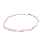 Load image into Gallery viewer, Elegant 14k Yellow Gold 6.5mm Freshwater Pearls Necklace
