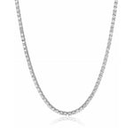 Load image into Gallery viewer, Timeless 14K Yellow Gold or White Gold Tennis Necklace  with 7.00 Carat Natural Diamonds
