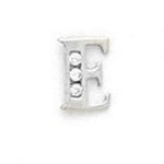Load image into Gallery viewer, 14k Gold Classic Initial Letter Stud Post Earring