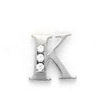 Load image into Gallery viewer, 14k Gold Classic Initial Letter Stud Post Earring