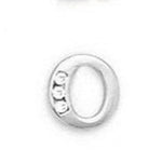 Load image into Gallery viewer, 14k Gold Classic Initial Letter Stud Post Earring