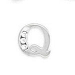 Load image into Gallery viewer, 14k Gold Classic Initial Letter Stud Post Earring