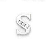 Load image into Gallery viewer, 14k Gold Classic Initial Letter Stud Post Earring