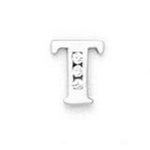 Load image into Gallery viewer, 14k Gold Classic Initial Letter Stud Post Earring