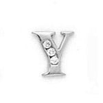 Load image into Gallery viewer, 14k Gold Classic Initial Letter Stud Post Earring