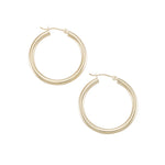 Load image into Gallery viewer, Classic 14K Gold Hoop Earrings