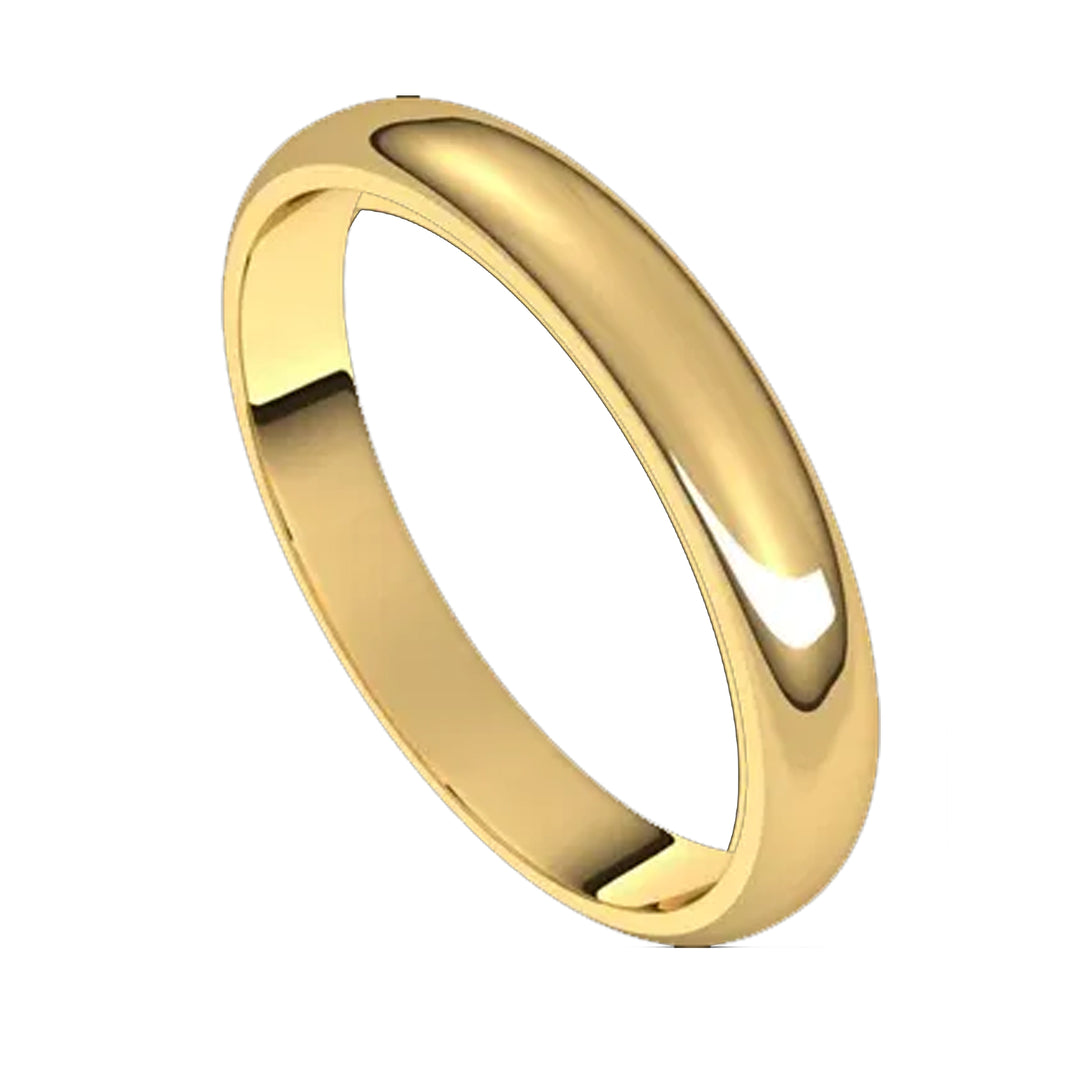 Timeless 14K Gold Comfortable Fit Wedding Band