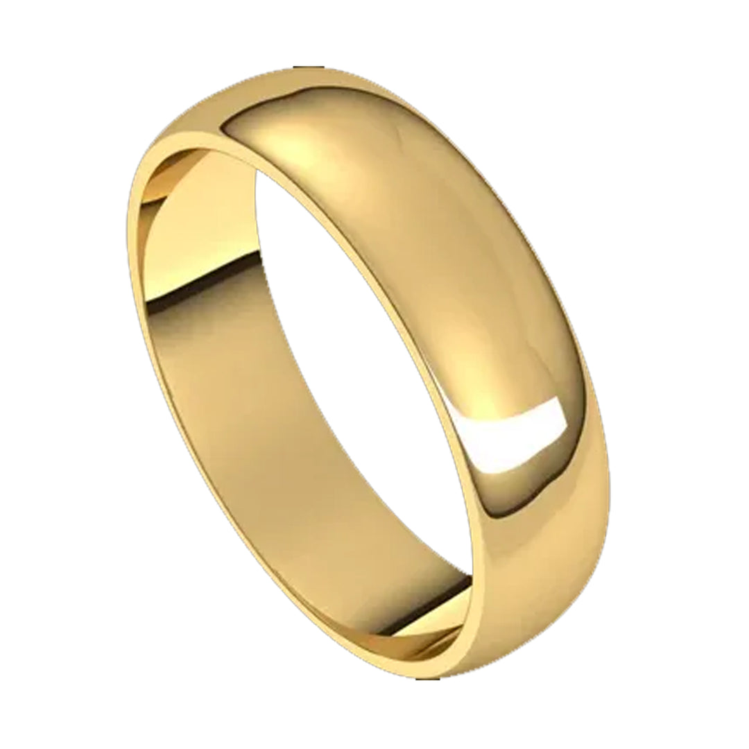 Timeless 14K Gold Comfortable Fit Wedding Band