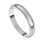 Load image into Gallery viewer, Timeless 14K White Gold Round Wedding Band
