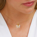 Load image into Gallery viewer, Unique 14K Yellow Gold Or White Gold Butterfly Necklace