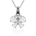 Load image into Gallery viewer, Unique 14K Yellow Gold Or White Gold Butterfly Necklace