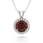 Load image into Gallery viewer, Elegant 14K Yellow Gold or White Gold Birthstone Necklace