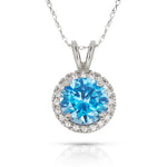 Load image into Gallery viewer, Elegant 14K Yellow Gold or White Gold Birthstone Necklace
