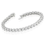 Load image into Gallery viewer, 1.00 TCW Natural Diamond Tennis Bracelet 14K Yellow Gold &amp; White Gold
