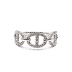 Load image into Gallery viewer, Elegant 14k White Gold Diamond Ring

