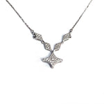 Load image into Gallery viewer, Day to Night 18K White Gold Convertible Necklace
