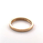 Load image into Gallery viewer, 14K Yellow Gold Red Enamel Diamond Ring