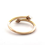 Load image into Gallery viewer, 14K Yellow Gold Snake Ring with Yellow Enamel

