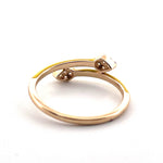 Load image into Gallery viewer, 14K Yellow Gold Snake Ring with Yellow Enamel