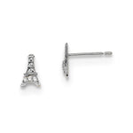 Load image into Gallery viewer, Charming 14K Gold Eiffel Tower Post Earrings