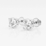 Load image into Gallery viewer, Lab Grown Diamond Stud Earrings in Near-Colorless (G-H) Grade