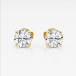 Load image into Gallery viewer, Lab Grown Diamond Stud Earrings in Near-Colorless (G-H) Grade