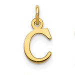 Load image into Gallery viewer, Personalized 14k Gold Initial Letter Necklace