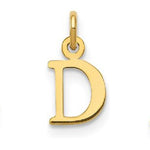 Load image into Gallery viewer, Personalized 14k Gold Initial Letter Necklace