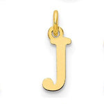 Load image into Gallery viewer, Personalized 14k Gold Initial Letter Necklace