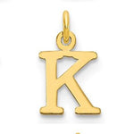 Load image into Gallery viewer, Personalized 14k Gold Initial Letter Necklace