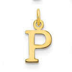 Load image into Gallery viewer, Personalized 14k Gold Initial Letter Necklace