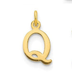 Load image into Gallery viewer, Personalized 14k Gold Initial Letter Necklace