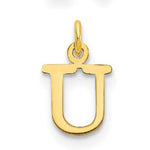 Load image into Gallery viewer, Personalized 14k Gold Initial Letter Necklace