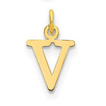 Load image into Gallery viewer, Personalized 14k Gold Initial Letter Necklace