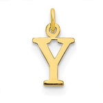 Load image into Gallery viewer, Personalized 14k Gold Initial Letter Necklace