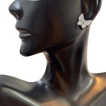 Load image into Gallery viewer, Shimmering 14k Yellow Gold or White Gold Butterfly Diamond Earrings
