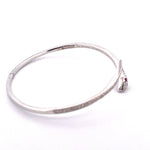 Load image into Gallery viewer, Stunning 18k White Gold Detailed Snake Diamond Bracelet
