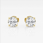 Load image into Gallery viewer, Lab Grown Diamond Stud Earrings in Near-Colorless (G-H) Grade
